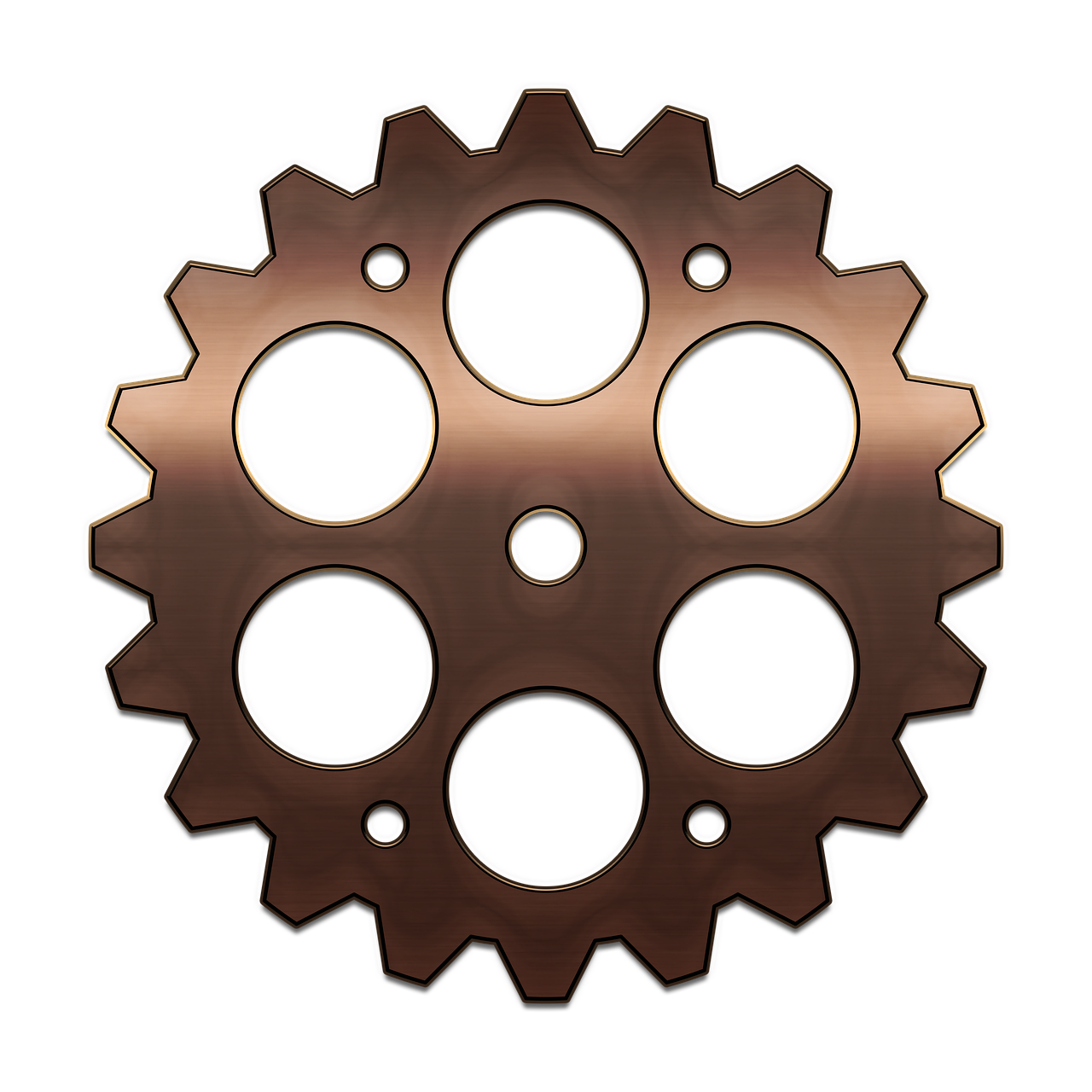 Blaues Rohrleitungssystem mit Ventilen