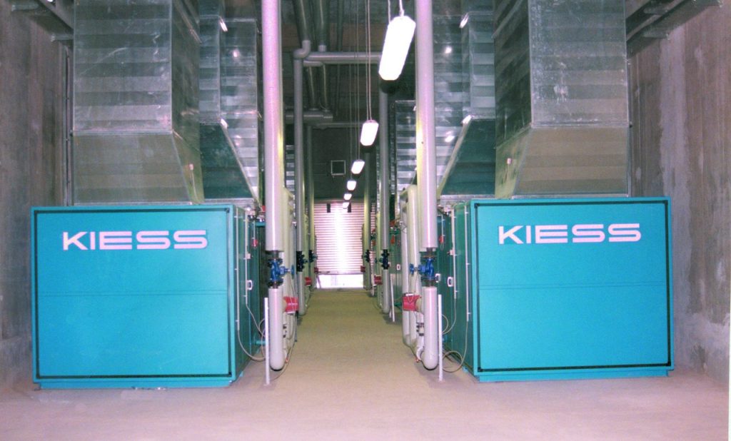 Lufttechnikanlage in einem Gebäude